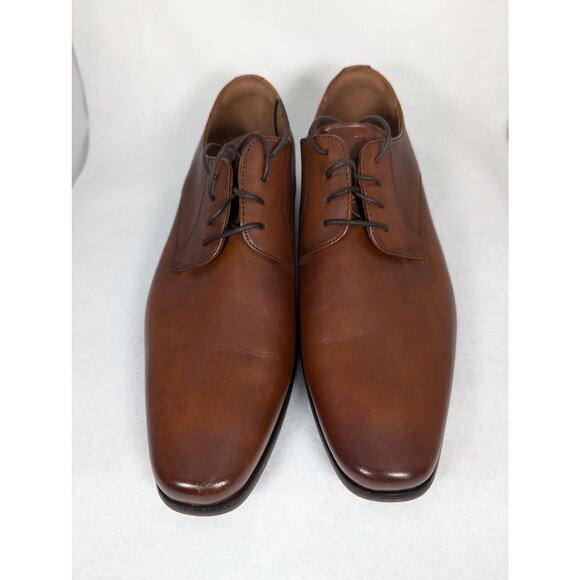 Florsheim mens dress shoes 9.5D NIB style Kierland longated toeTexture side heal - Picture 4 of 11